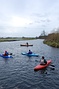 Kayak trip on River Great Ouse